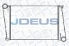 JDEUS 831M07 Intercooler, charger